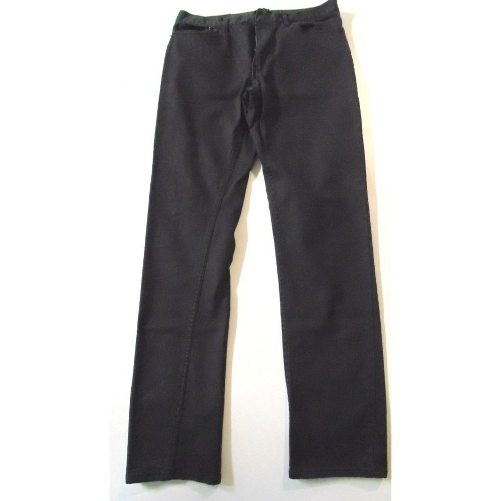 Mens H&M Black Denim Jeans Size 31 Waist 30 Inseam EUC